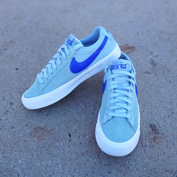 Nike SB Zoom Blazer Low Pro GT Grant Taylor Blue Skate Shoes 5.5M 7.5 DC7695-402 main image 7